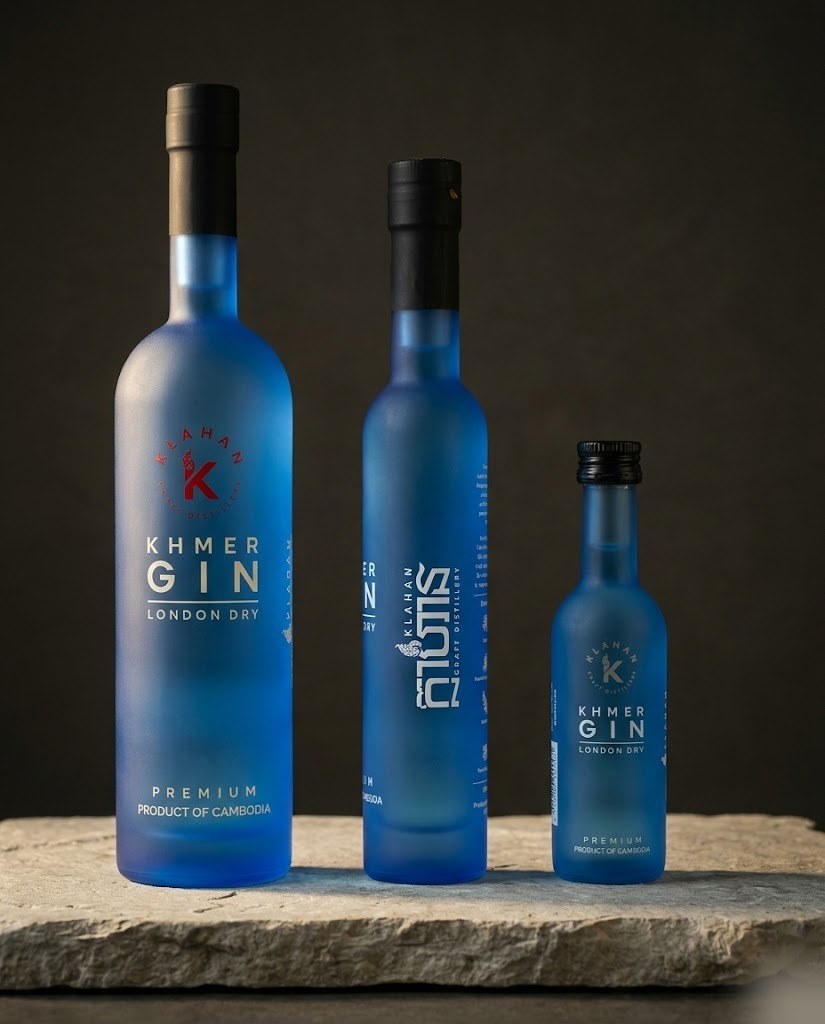 Klahan range — 750ml, 220ml and 50ml
